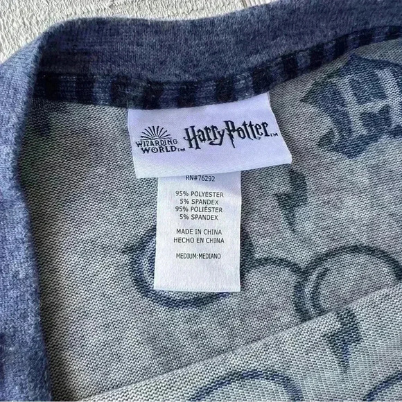 Womens Harry Potter Pajamas Set Size Medium - Picture 5 of 8